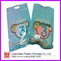 Baby Clothes Resealable Plastic Bag with Handle